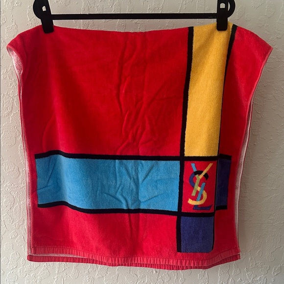 YSL Colorful Designer Towel - Picture 1 of 4